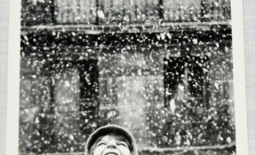 Carte postale Florence sous la neige, Paris 1950 Edouard Boubat - 4€